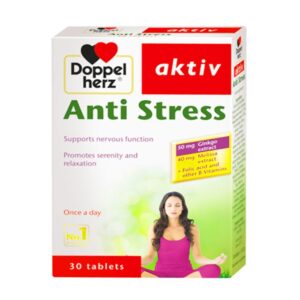 Viên uống giảm căng thẳng, mệt mỏi thần kinh Doppelherz Anti Stress 30 viên