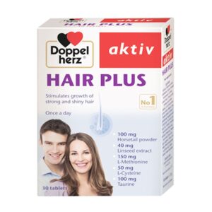 Viên uống chắc khỏe tóc Doppelherz Hair Plus 30 viên