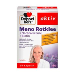 Hỗ trợ thời kỳ mãn kinh Doppelherz Meno Rotklee Hộp 30 viên