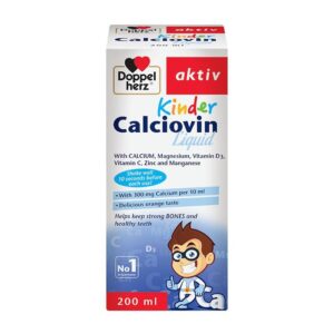 Doppelherz Kinder Calciovin Liquid 200ml – Nhỏ giọt tăng chiều cao cho trẻ