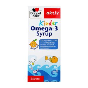 Kinder Omega-3 Syrup Doppelherz 250ml - Siro bổ sung DHA cho trẻ