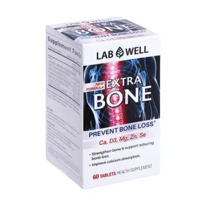 Lab Wel Extra Bone USA hộp 60 viên - Phòng ngừa loãng xương