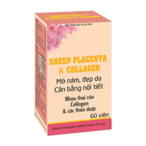 Sheep Placenta & Collagen Kingphar 60 viên - Viên uống làm đẹp da