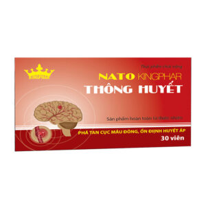 Nato Thông Huyết Kingphar 30 viên – Hỗ trợ điều trị tai biến, đột quỵ