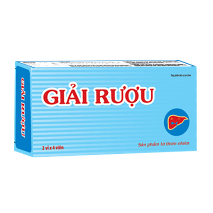 Viên uống Giải Rượu Bổ Gan Kingphar 8 viên