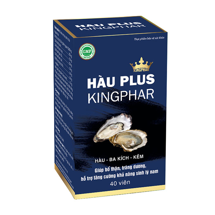 Hàu Plus Kingphar 40 viên - Viên uống tăng cường sinh lý nam