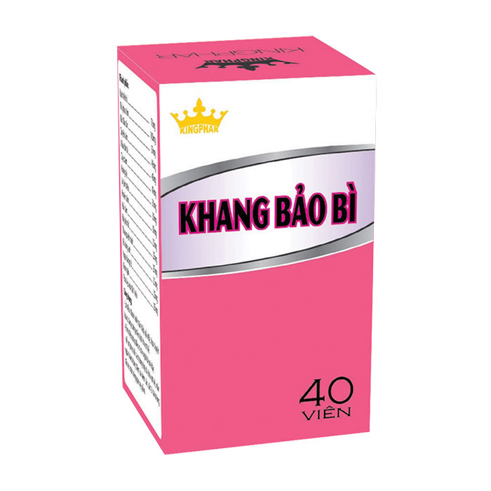 Khang Bảo Bì Kingphar 40 viên - Viên uống giảm dị ứng, mẩn ngứa