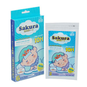 Miếng dán hạ sốt Sakura 3 gói