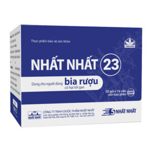 Nhất nhất 23, 20 gói x 16 viên - Viên uống giải rượu