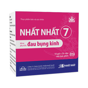 Nhất Nhất 7 10 gói x 16 viên - Viên uống đau bụng kinh