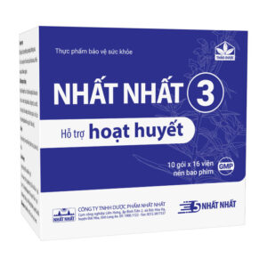 Nhất Nhất hoạt huyết 3 10 gói x 16 viên - Viên uống hỗ trợ hoạt huyết