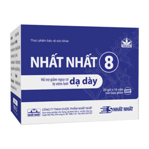 Nhất Nhất 08 20 gói x 16 viên - Viên uống hỗ trợ đường tiêu hóa