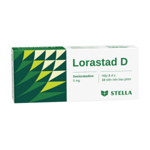 Lorastad D 5mg Stella 3 vỉ x 10 viên