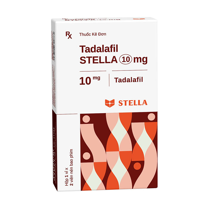 Tadalafil Stella 10mg 1 vỉ x 2 Viên