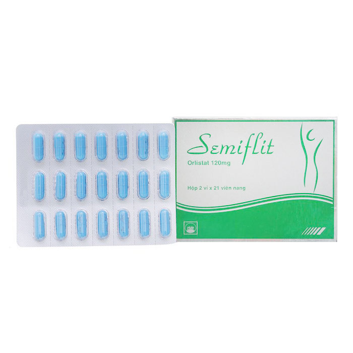 Semiflit 120mg PMP - Thuốc giảm cân