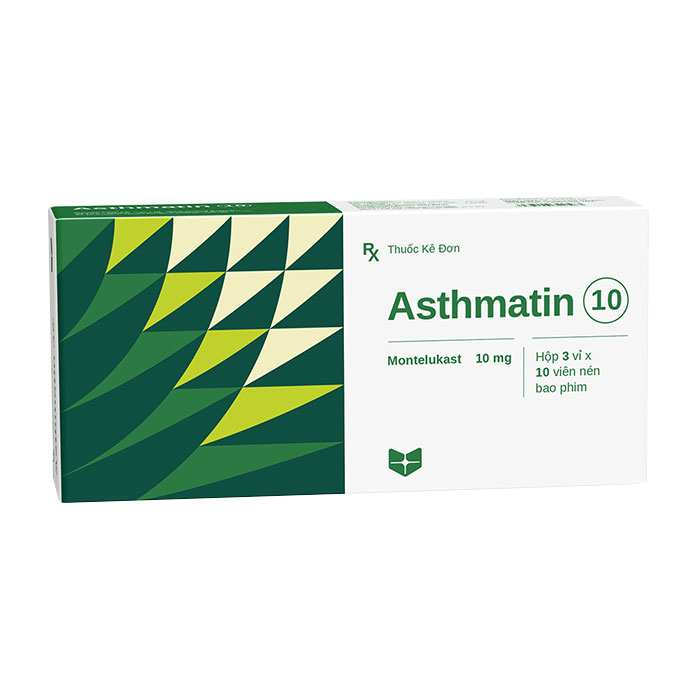 Asthmatin 10mg Stella 3 vỉ x 10 viên
