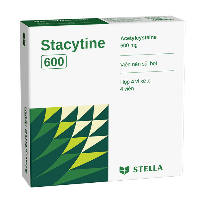 Stacytine 600mg Stella 4 vỉ x 4 viên
