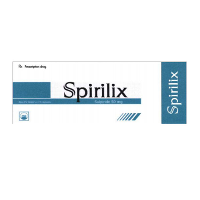 Thuốc hướng thần PMP Spirilix 50mg 30 Viên