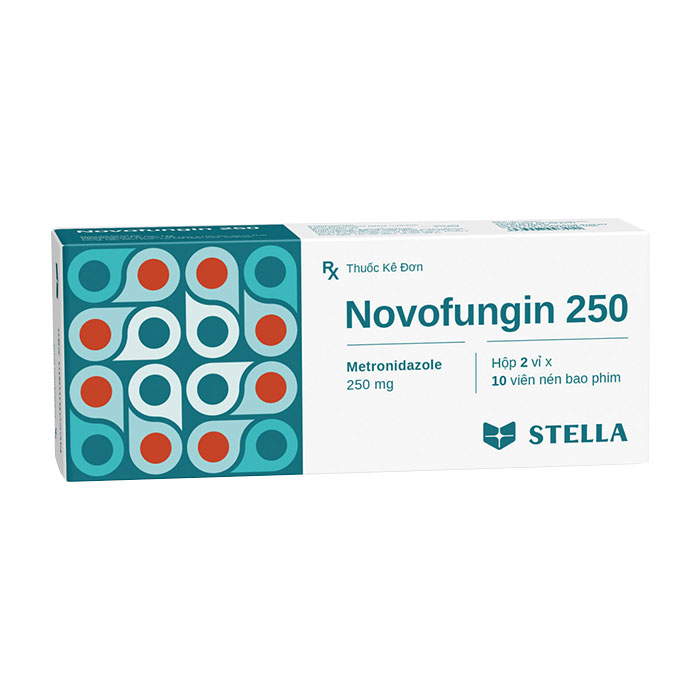 Novofungin 250mg Stella 2 vỉ x 10 viên