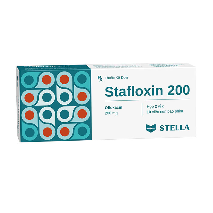 Stafloxin 200mg Stella 2 vỉ x 10 viên