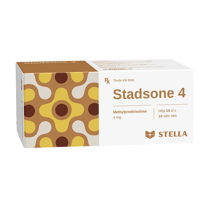 Stadsone 4mg Stella 10 vỉ x 10 viên
