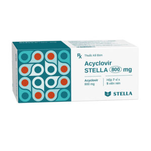 Acyclovir Stella 800mg 7 vỉ x 5 viên