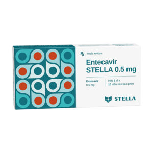 Entecavir Stella 0.5mg 3 vỉ x 10 viên - Thuốc kháng virus