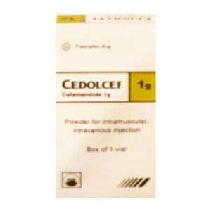 Thuốc kháng virus PMP Cedolcef 1g 1 Lọ