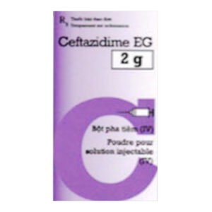 Thuốc kháng virus PMP Ceftazidime EG 2g 1 Lọ