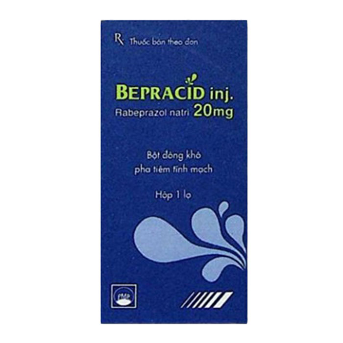 Thuốc tiêu hóa PMP Bepracid INJ 20mg 1 Lọ