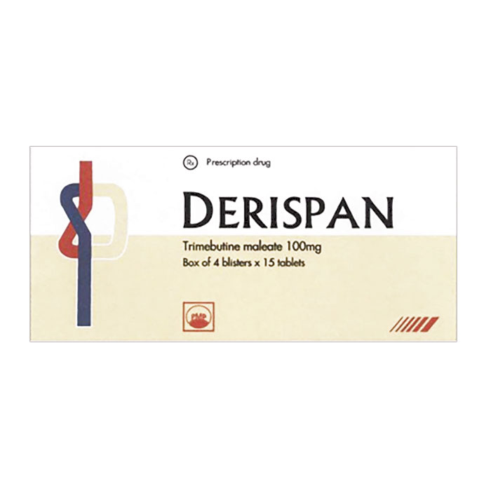 Thuốc tiêu hóa PMP Derispan 100mg 60 Viên