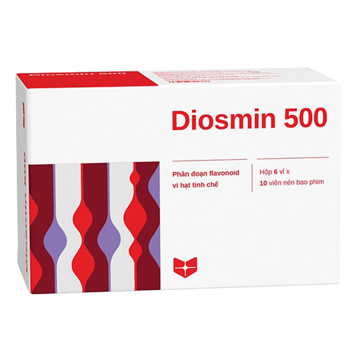 Diosmin 500 Stella 6 vỉ x 10 viên