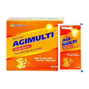 Agimulti Agimexpharm 30 gói x 5ml - Siro ăn ngon