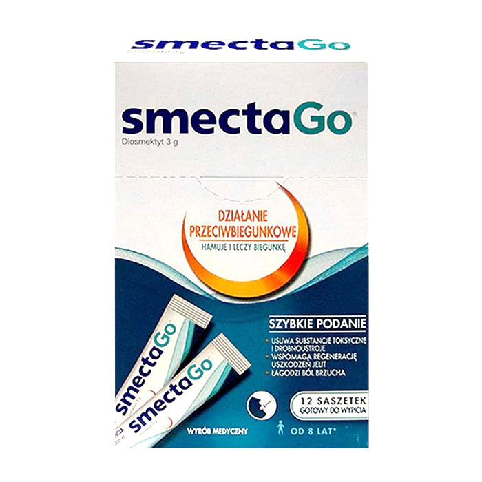 Smecta Go Ipsen 12 gói x 3g