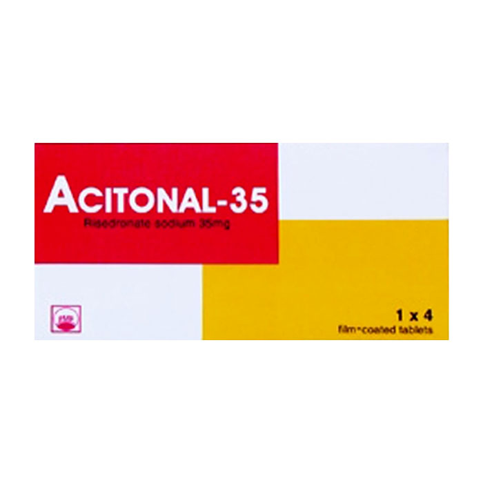 Acitonal-35 PMP 1 vỉ x 4 viên
