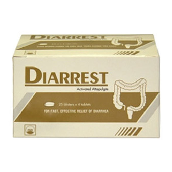Diarrest PMP 25 vỉ x 4 viên