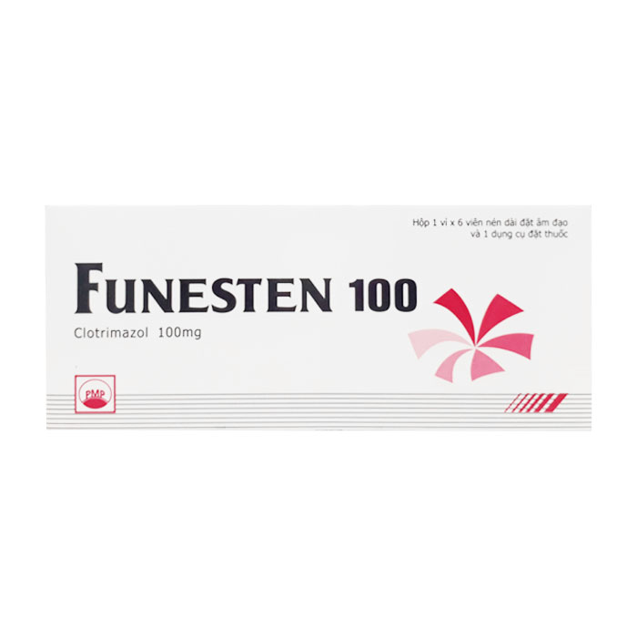 Funesten 100 PMP 1 vỉ x 6 viên