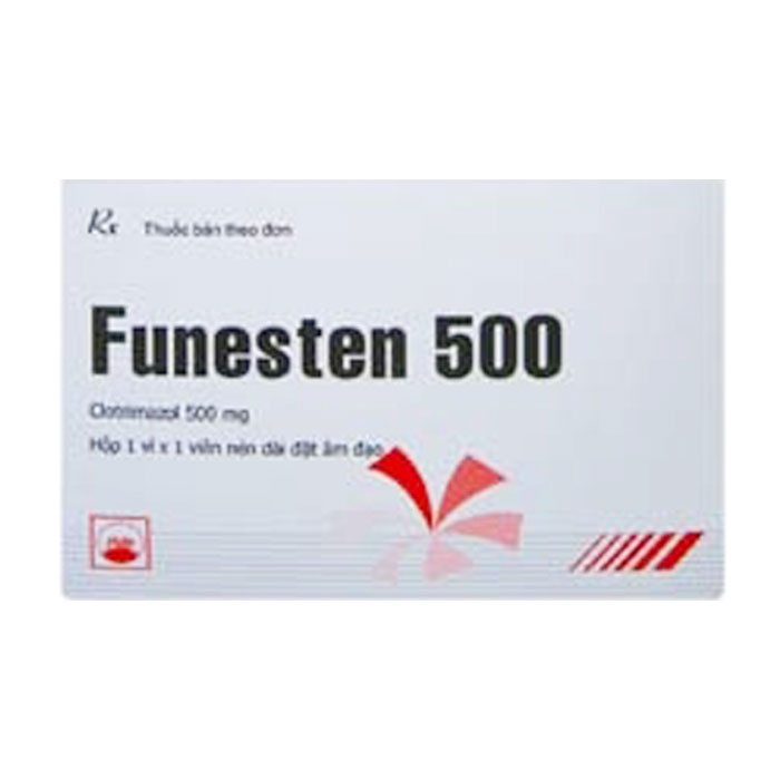 Funesten 500 PMP 1 vỉ x 1 viên