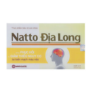 Natto địa long Nam Dược 3 vỉ x 10 viên - Viên uống bổ não