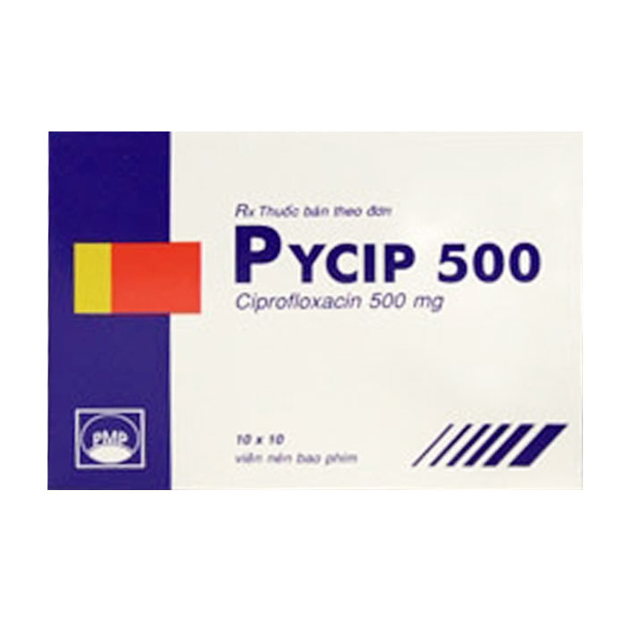 Pycip 500 PMP 10 vỉ x 10 viên
