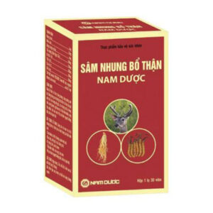 Sâm nhung bổ thận Nam Dược 30 viên - Viên uống tăng cường sức khỏe