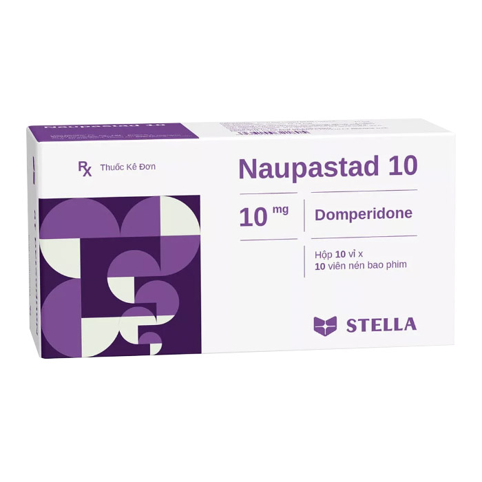 Naupastad 10mg Stella 10 vỉ x 10 viên