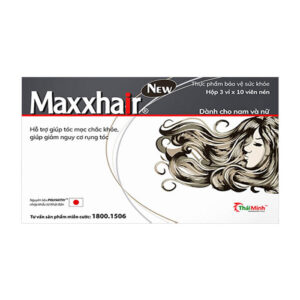Maxhair Thaiminh 3 vỉ x 10 viên – Viên uống dưỡng Tóc