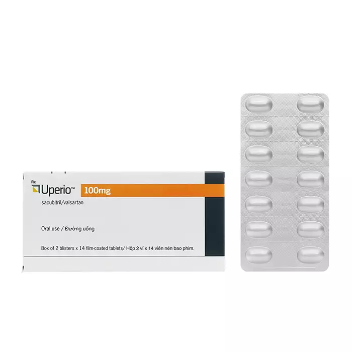 Uperio 100mg Novartis 2 vỉ x 14 viên