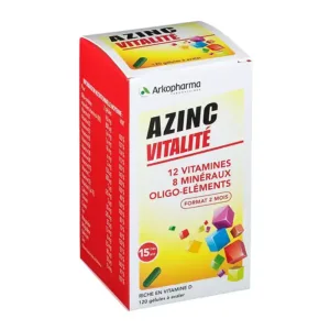 Azinc Vitalité Arkopharma 120 Viên - Viên bổ sung vitamin và khoáng chất