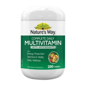 Multivitamin With Antioxidants Nature’s Way 200 viên – Viên uống vitamin tổng hợp