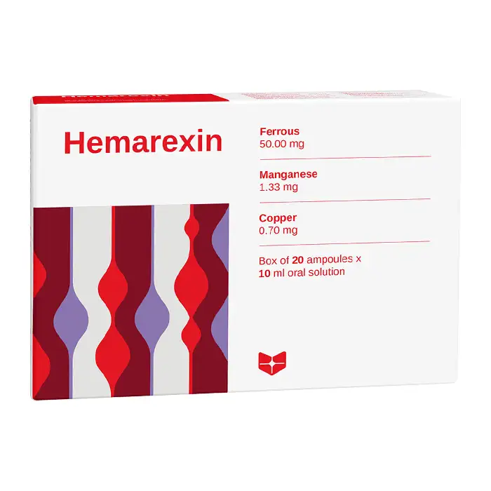 Hemarexin Stella Hộp 20 ống x 10 ml