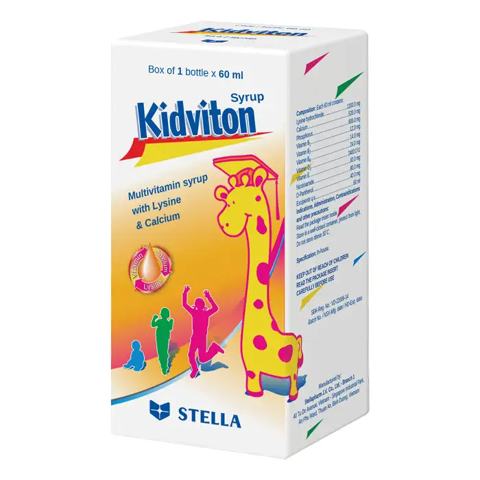 Kidviton Stella Hộp 1 chai x 60ml