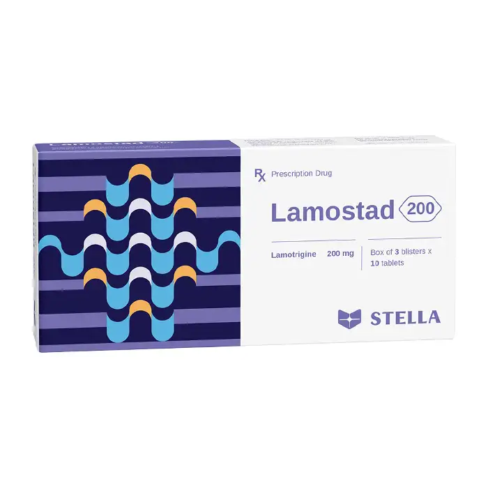 Lamostad 200mg Stella 3 vỉ x 10 viên