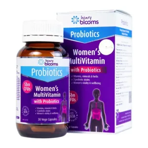 Women’s Multivitamin With Probiotics Henry Blooms 30 viên – Multivitamin nữ